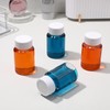 EXCEART 12pcs Plastic Clear Pill Bottles 80ml PET Container Bottles