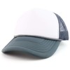 Trendy Apparel Shop XXL Oversized 5 Panel Foam Mesh Back