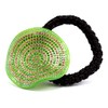 Ponytail Holders for Women Faux Rhinestone Large Round Circle Hair