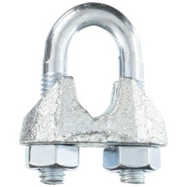 TRUSCO(トラスコ) ワイヤークリップ スチール製 12mm用 TWC-012