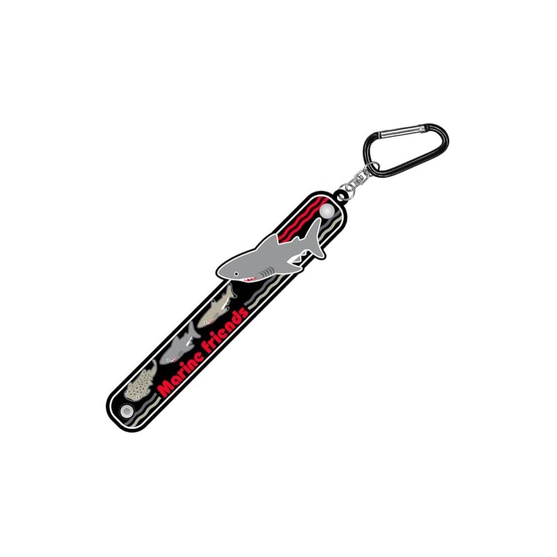 The Access Key Chain, Shark Carabiner, Aquarium, PVC