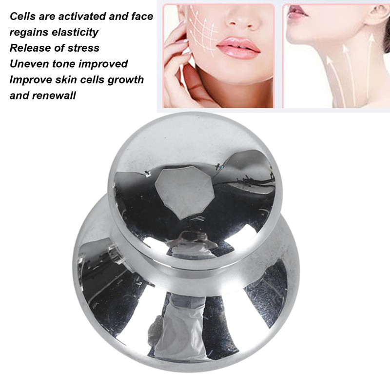 Terahertz Mushroom Gua Sha Facial Tool Ice Melting Spa Relaxing