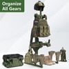 Neoaider Tactical Gear Stand, Heavy Duty Body Armor Stand Quick