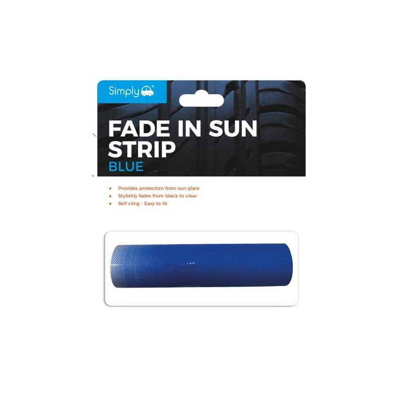 Simply FAD02 Car Windscreen Fade Strip, Provides Protection From Sun