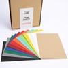 PresentFill® Blank Postcards Coloured Card Set of 104 210 g/m²