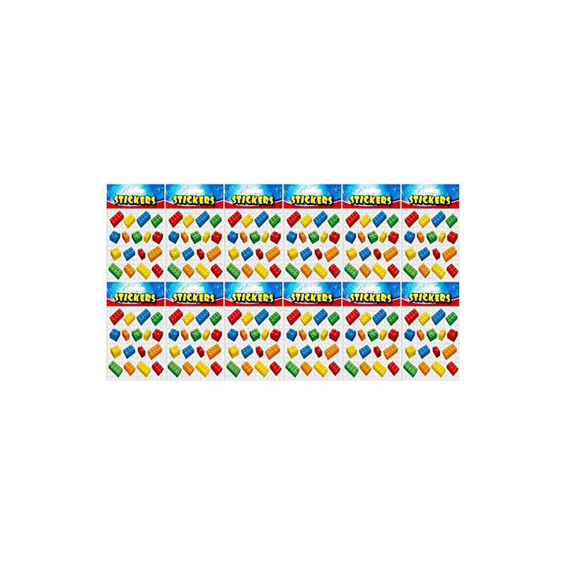 Playwrite 12 x Bricks Sticker Sheets