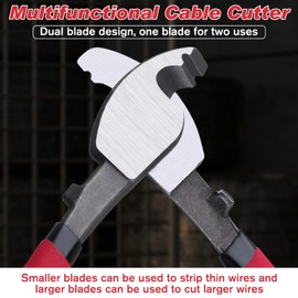 GOLD DEER 8 Inch Cable Cutter, Cable Handy, Cable Cutter, Wire Cutter, Strong Cutting Tool, Cable Wire Cutter, Wire Cutter, Wire Cutter, Wire Cutter, Wire Cutter, Communication Cable, Convenient Wire