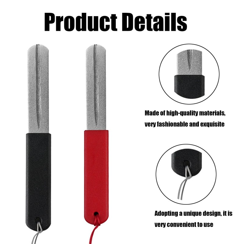 2 Pcs Dart Sharpener, Stylish and Sophisticated Darts Oche, Portable