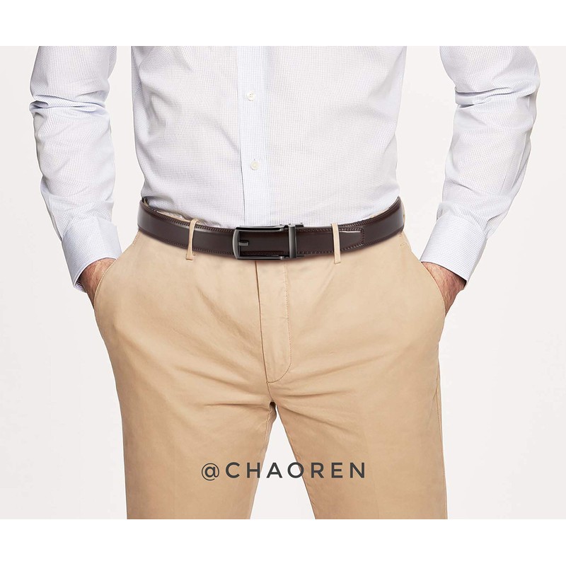 CHAOREN Suit Belt, Auto Lock Belt, 1.2 inches (3 cm),