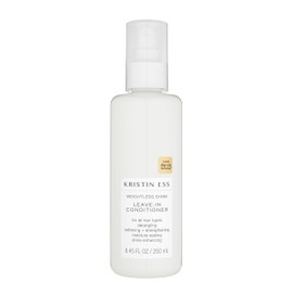 Kristin Ess Hair Hydrating Salon Leave In Conditioner Spray for Strength + Shine - Lightweight Anti Frizz Detangler for Women - Sulfate Free + Color Safe - Castor Oil Moisture Bond Repair Spray