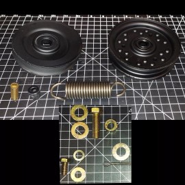 CASE, CASE INGERSOLL, INGERSOLL CASE INGERSOLL C26090, C25370, C16870 Snowcaster Mule Drive Pulley Refresh  Kit - (+$39) Add Drive Belt For 200-3000 Series Tractor, Do not add pivot kit