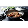 Tramontina Signature Tri-Ply Clad Stainless Steel 12.5-Inch Wok with lid,