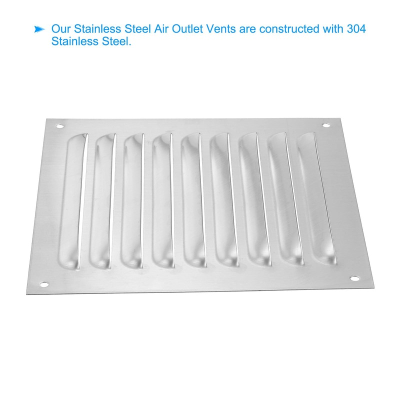 PATIKIL 8 x 8 Inch Vent Cover, 304 Stainless Steel