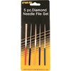 Enkay 445-C Mini Diamond File Set, Carded, 5-Piece