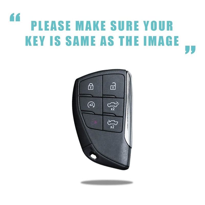 BestEvMod Key Fob Cover Compatible with Hummer EV Accessories Key
