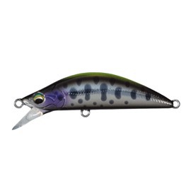 Major Craft Eden EDN-45S Fine Tail Lure, #016, Monochrome Yamame