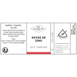 Zinc Oxide - MY COSMETIK - 50 g