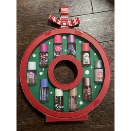 Victoria's Secret Pink 10-Piece Fragrance Body Mist Gift Wreath Set New In Box