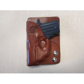 Braids Holsters Fits Sig P238 with Trigger Guard Laser Brown Wallet & Pocket Holster Right Hand