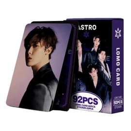 92 Piezas (60 Photocards + 32 Stickers) De Astro