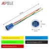 APIELE 16 mm Momentary Horn Button Push Switch 12 V
