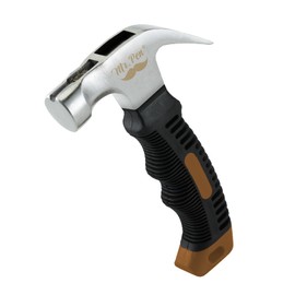 Mr. Pen- Claw Hammer, 8oz, Brown, Magnetic, Small Claw Nail Hammer for Women for Camping, Wood Working, House Repairs, Claw, Stubby, Tack