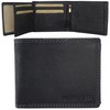 Leather Wallet for Men with RFID Protection with Coin Compartment