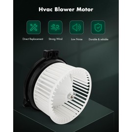 SCITOO SCITOO 700130 Front HVAC Blower Motor with Fan Cage For Honda For CR-V l4 2.0L 1997 1998 1999 2000 2001,For Honda For Odyssey l4 2.2L 1995 1996 1997,For Honda For Odyssey l4 2.3L 1998