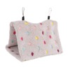SUPVOX Flannel Parrot Nest Bird Warm Nest Hanging Design Comfortable