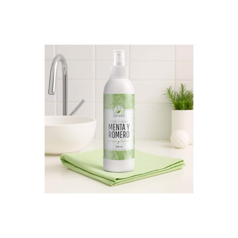 Tónico Facial De Romero con Menta 500 Ml Productos Mart