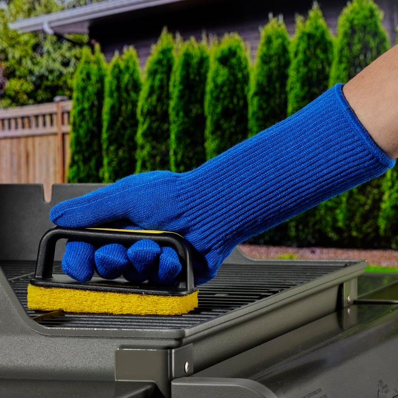 Mr. Bar-B-Q Grill Scrubber Brush Set Powered by Scrub Daddy