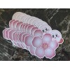 Kirby Cherry Blossom vinyl car decal 3 x 3 inches