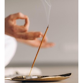 Combo Pack - 100 Premium Long 3" Diya Wicks with Nandita 15 gm Incense Sticks for Aromatherapy Yoga Meditation (Palo Santo 15gm x 3 + 100 Wicks)