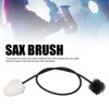 Saxophone Neck Cleaning Brush 50cm Bendable Metal Cotton Thread and