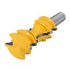 Mesee Crown Molding Router Bit, 1/2 Inch Shank Chair Rail