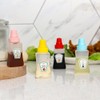 8 Botellas de Ketchup Mini para Apretar, 25 ml, Caja