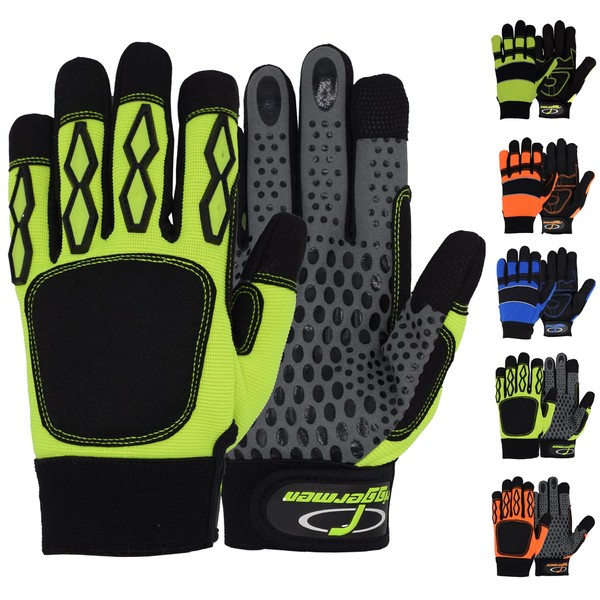 Riggermen Men’s Heavy Duty Work Gloves Utility Mechanic Working Touch