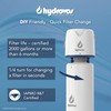 HYDROVOS Standard Under Sink Replacement Water Filter, IAPMO Certified Reduces