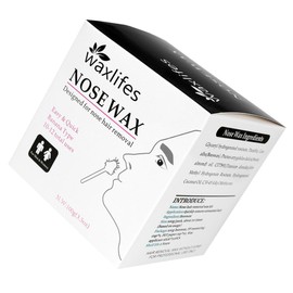 MAGICLULU 20 Tiras De Depilación Para La Nariz Cera Para El Pelo Del Oído Kit De Depilación Sin Cera Para La Nariz Para Hombres Depilación Con Cera Para El Pelo De La Nariz