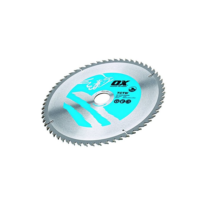 OX Wood Cutting Circular Saw Blade 235/30mm, 60 Teeth ATB