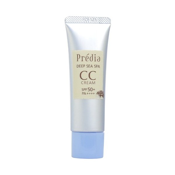 Kose Predia Deep Sea Spa CC Cream, 1.1 oz (30 g), SPF 50+/PA++++ 01 Light Beige
