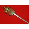 47" New Medieval Two Hand Knights Templar Crusader Sword w/Plaq