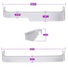 240338001 (TOP) and 240337901 (MIDDLE) Door Shelf Bin Racks Compatible