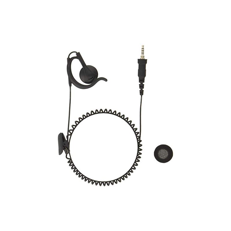Standard Horizon SEP-41CCA Earphones (Large Open Air, Curl Cord)