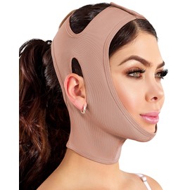 Shape Concept Chin Strap Support Band Neck Bandage Mentonera Post Quirurgica Face Lifting Slimmer Chin Lift Facial Compression