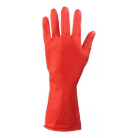 Alyger Guante Latex Multiusos Alyger Limpieza Mediano Rojo