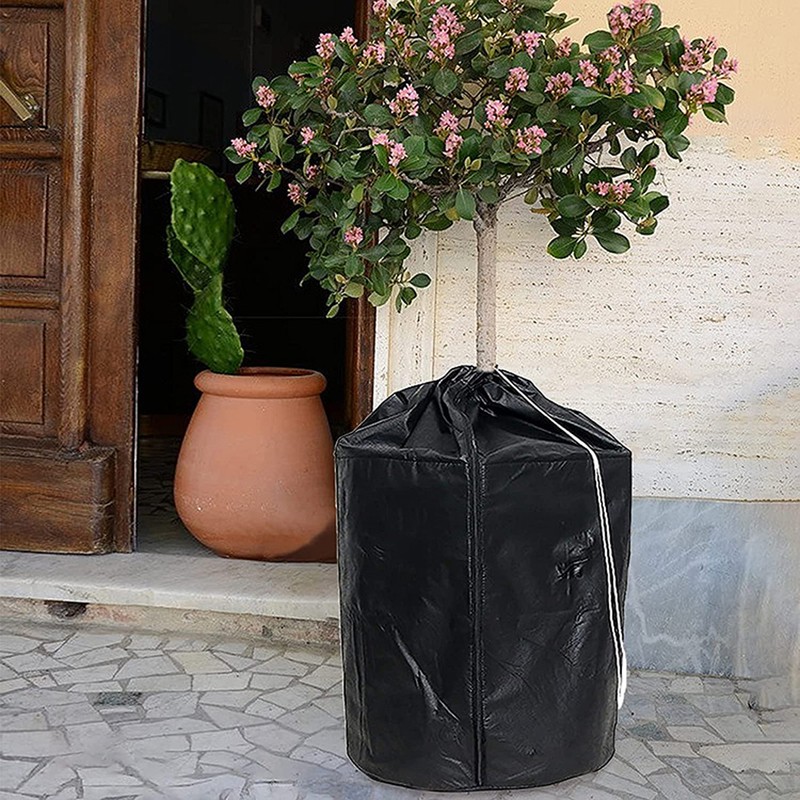 Winter Flower Pot Cover Insulation Anti Freezing Plant Cover Plant