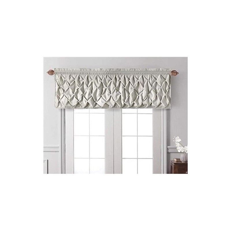 VCNY Home - Valance, Window Treatment with Rod Pocket, Modern