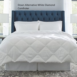 Pointehaven Down Alternative Diamond Quilted Oversized Comforter