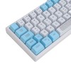 Wired RGB Keyboard Sensitive Operation Quick Response 62 Key White